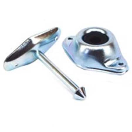 Nunc Patio Supplies RV-713C 3 in. Straight Door Stop NU872011